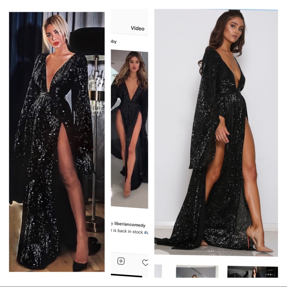 Black gown